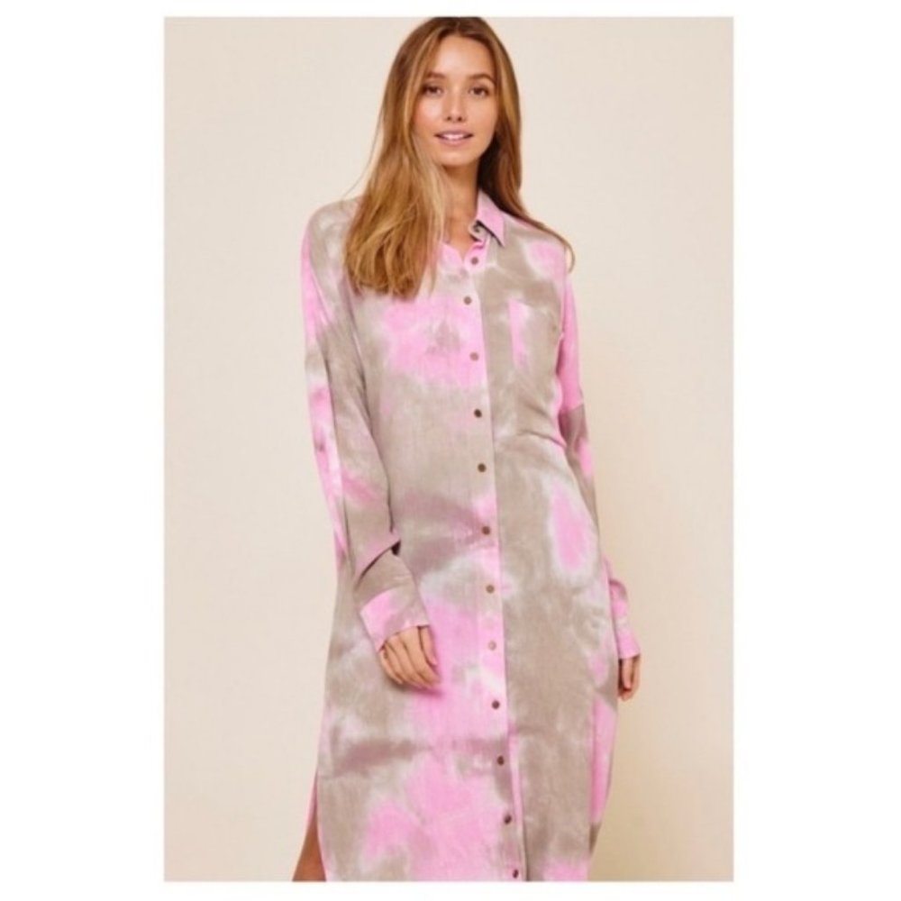 ✨TIE-DYE TOP/ KIMONO/ DRESS- ALL IN ONE-NEW - Picture 6 of 6